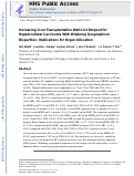 Cover page: Increasing Liver Transplantation Wait‐List Dropout for Hepatocellular Carcinoma With Widening Geographical Disparities: Implications for Organ Allocation