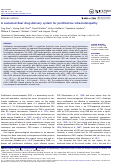 Cover page: A sustained dual drug delivery system for proliferative vitreoretinopathy