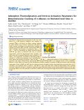 Cover page: Adsorption Thermodynamics and Intrinsic Activation Parameters for Monomolecular Cracking of n‑Alkanes on Brønsted Acid Sites in Zeolites