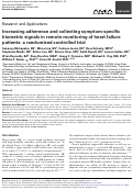 Cover page: Increasing adherence and collecting symptom-specific biometric signals in remote monitoring of heart failure patients: a randomized controlled trial.