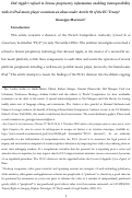 Cover page: Did Apple’s refusal to license proprietary information enabling interoperability with its iPod music player constitute an abuse under Article 82 of the EC Treaty?