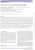 Cover page of The 3D Lyman-α forest power spectrum from eBOSS DR16