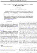 Cover page: Production of deuterons, tritons, He3 nuclei, and their antinuclei in pp collisions at s=0.9, 2.76, and 7 TeV