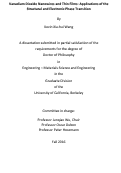 Cover page: Vanadium Dioxide Nanowires and Thin Films: Applications of the Structural and Electronic Phase Transition