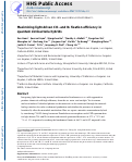 Cover page: Maximizing light-driven CO<sub>2</sub> and N<sub>2</sub> fixation efficiency in quantum dot-bacteria hybrids.