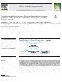 Cover page: Aerosols in an arid environment: The role of aerosol water content, particulate acidity, precursors, and relative humidity on secondary inorganic aerosols