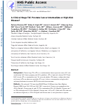 Cover page: Is Clinical Stage T2c Prostate Cancer an Intermediate- or High-Risk Disease?