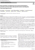 Cover page: Brain herniation (encephalocele) into arachnoid granulations: prevalence and association with pulsatile tinnitus and idiopathic intracranial hypertension.