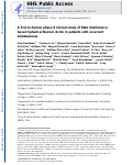 Cover page: A first-in-human phase 0 clinical study of RNA interference-based spherical nucleic acids in patients with recurrent glioblastoma.