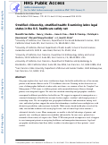 Cover page: Stratified citizenship, stratified health: Examining latinx legal status in the U.S. healthcare safety net