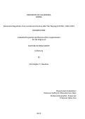 Cover page: Reconstructing Order: Post-War Reconstruction after the Taiping Civil War, 1864-1874