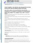 Cover page: Chronic hepatitis C virus infection and subsequent HIV viral load among women with HIV initiating antiretroviral therapy