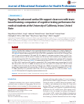 Cover page: Flipping the advanced cardiac life support classroom with team-based learning: comparison of cognitive testing performance for medical students at the University of California, Irvine, United State