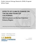 Cover page: Effects of Climate Change on the Inland Fishes of California:  With Emphasis on the San Francisco Estuary Region