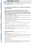 Cover page: HIV-1 remission and possible cure in a woman after haplo-cord blood transplant