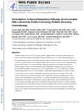 Cover page: Perturbations in Neuroinflammatory Pathways Are Associated With a Worst Pain Profile in Oncology Patients Receiving Chemotherapy