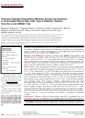 Cover page: Intensive Lifestyle Intervention Reduces Urinary Incontinence in Overweight/Obese Men with Type 2 Diabetes: Results from the Look AHEAD Trial