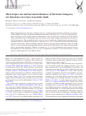 Cover page: Altered space use and movement distances of Merriam's kangaroo rat, Dipodomys merriami, in post-fire lands