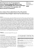 Cover page: Development of a Comprehensive Osteochondral Allograft MRI Scoring System (OCAMRISS) With Histopathologic, Micro–Computed Tomography, and Biomechanical Validation