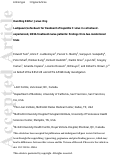 Cover page: Ledipasvir/sofosbuvir for treatment of hepatitis C virus in sofosbuvir‐experienced, NS5A treatment‐naïve patients: Findings from two randomized trials