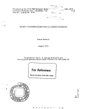 Cover page: DESIGN CONSIDERATIONS FOR A LIMPED SOLENOID