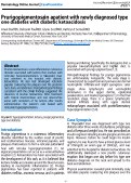 Cover page: Prurigo pigmentosa in a patient with newly diagnosed type one diabetes with diabetic ketoacidosis