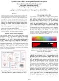 Cover page: Spatial terms reflect near-optimal spatial categories