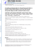 Cover page: Circulating and intraprostatic sex steroid hormonal profiles in relation to male pattern baldness and chest hair density among men diagnosed with localized prostate cancers