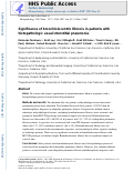 Cover page: Significance of bronchiolocentric fibrosis in patients with histopathological usual interstitial pneumonia