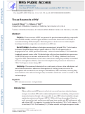 Cover page: Tissue reservoirs of HIV