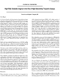 Cover page: High-Risk Unstable Angina in the Era of High-Sensitivity Troponin Assays