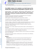 Cover page: Post-GWAS analysis of six substance use traits improves the identification and functional interpretation of genetic risk loci