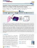 Cover page: DeepION: A Deep Learning-Based Low-Dimensional Representation Model of Ion Images for Mass Spectrometry Imaging.