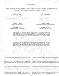 Cover page: The Trauma Model of Dissociation: Inconvenient Truths and Stubborn Fictions. Comment on Dalenberg et al. (2012)