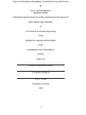 Cover page: Numerical Modeling of Floodplains: Evaluating Ecological Outcomes