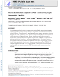 Cover page: The Innate Immune Receptor PGRP-LC Controls Presynaptic Homeostatic Plasticity