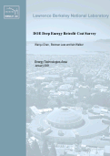 Cover page: DOE Deep Energy Retrofit Cost Survey