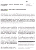 Cover page: Intoxication of llamas by Astragalus punae in Argentina