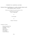 Cover page: Simulated diurnal rainfall physics in a multi-scale global climate model with embedded explicit convection