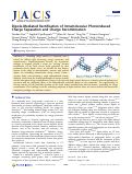 Cover page: Dipole-Mediated Rectification of Intramolecular Photoinduced Charge Separation and Charge Recombination