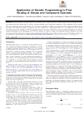 Cover page: Application of Genetic Programming to Flow Routing in Simple and Compound Channels