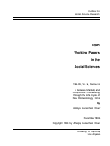 Cover page of In Between Markets and Hierarchies - Networking Through the Life Cycle of New Biotechnology Firms