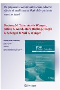 Cover page: Do physicians communicate the adverse effects of medications that older patients want to hear?