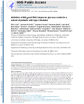 Cover page: Inhibition of IKKɛ and TBK1 Improves Glucose Control in a Subset of Patients with Type 2 Diabetes