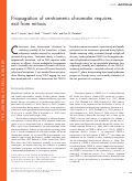 Cover page: Propagation of centromeric chromatin requires exit from mitosis