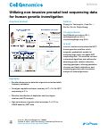 Cover page: Utilizing non-invasive prenatal test sequencing data for human genetic investigation.