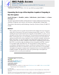 Cover page: Expanding the Scope of Electrophiles Capable of Targeting K‑Ras Oncogenes