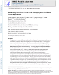 Cover page: Maintaining Perceived Control with Unemployment Facilitates Future Adjustment.