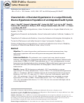 Cover page: Characteristics of Resistant Hypertension in a Large, Ethnically Diverse Hypertension Population of an Integrated Health System