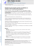 Cover page: Obstetrician-gynecologists' practices and attitudes on substance use screening during pregnancy.